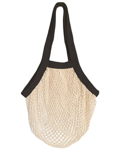 PILLOWPIA - the french market bag no.2 in monochrome black
