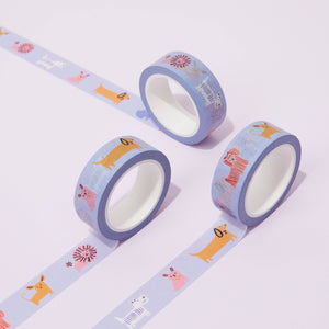 Rumble Cards - Cute Dogs  Washi Tape