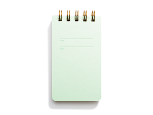 Shorthand Press - Reporter Notebook - Mint