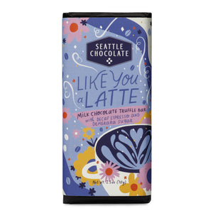 Seattle Chocolate - Valentine's Day - Like You A Latte Truffle Bar