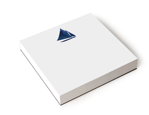 Sailboat Notepad