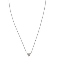 Load image into Gallery viewer, Diamond Grande Triangle Necklace
