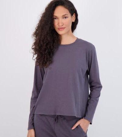 Chloe Long Sleeve Cotton Tee