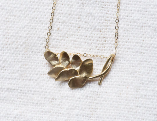 8.6.4 Brass Branch Necklace