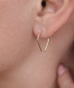 Mini Horseshoe Earrings