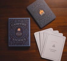 Load image into Gallery viewer, Mountaineers Books - Campfire Stories Deck Prompts for Igniting Stories
