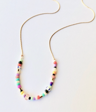 Load image into Gallery viewer, Colorful Seed Bead Necklace
