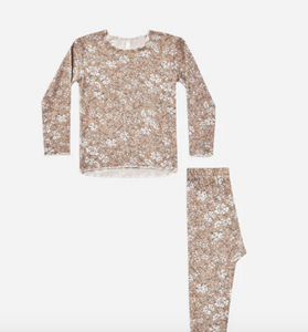 Rylee and Cru soft floral PJ set