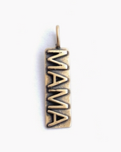 Load image into Gallery viewer, CLP Mama vertical charm necklace
