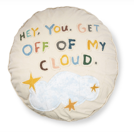 Sugarboo Floor Pouf- Get off my Cloud