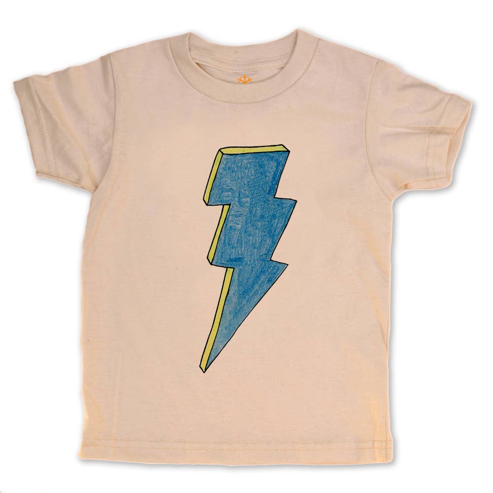 orangeheat - Bolt - Natural Organic Tee