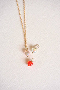 SAN SAN - Mini CHARMS PEARL WHITE