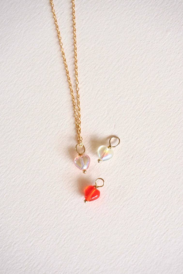 SAN SAN - Mini CHARMS PEARL WHITE