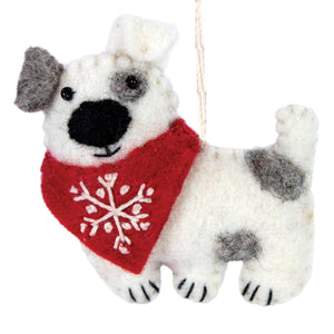 dZi Handmade - Snowflake Patches Ornament