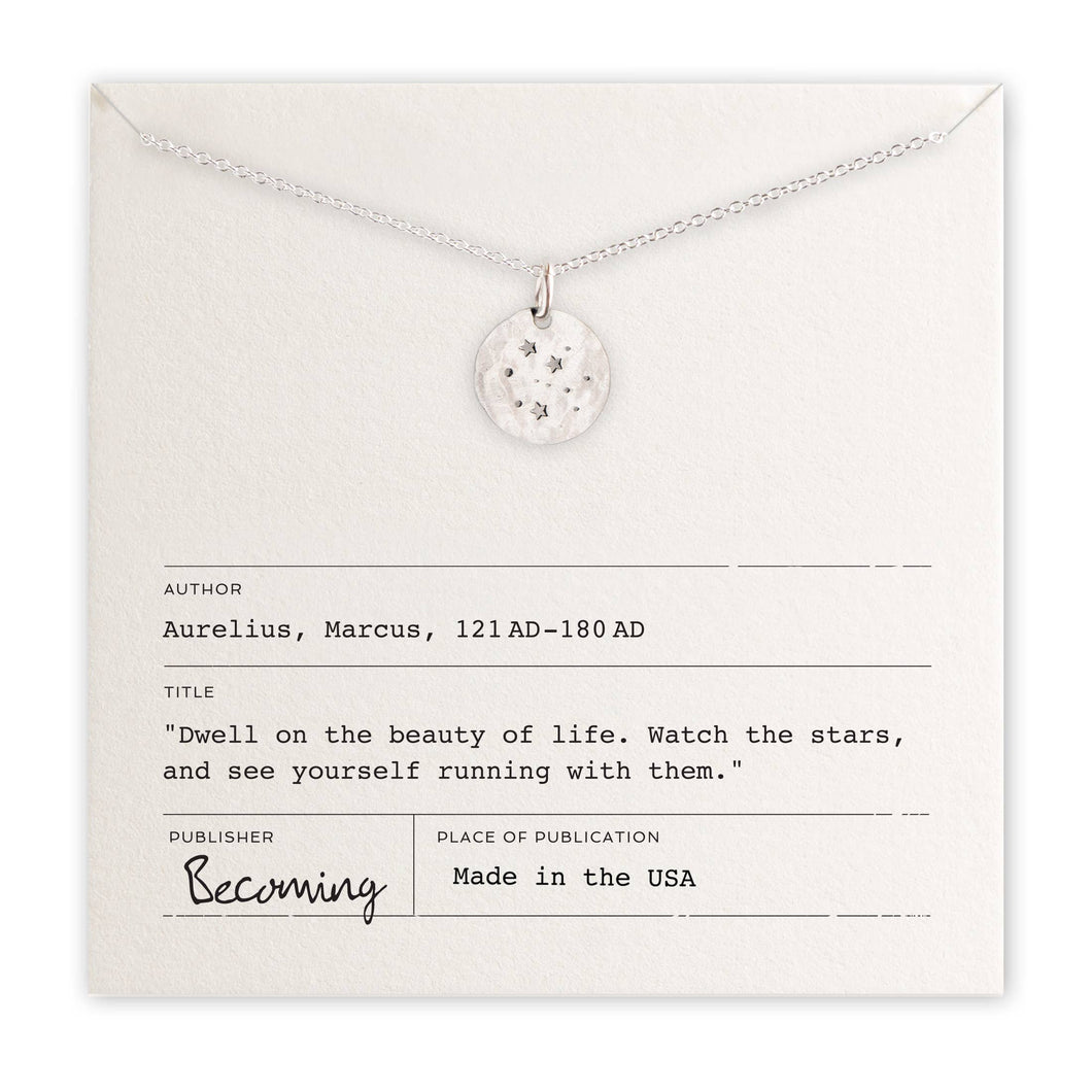 Becoming Jewelry - Watch the Stars Necklace- Sterling Silver