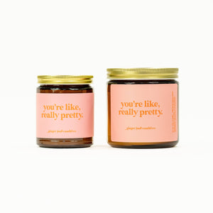 Ginger June Candle Co. - you're like, really pretty