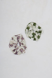 Grade & Gather CHECKED PRINT SCRUNCHIE