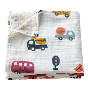 Ali+Oli - Muslin Swaddle Blanket (Transport)
