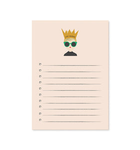 List Queen Daily Notepad