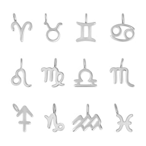 Weld Magic Solid Sterling Silver Zodiac Charms