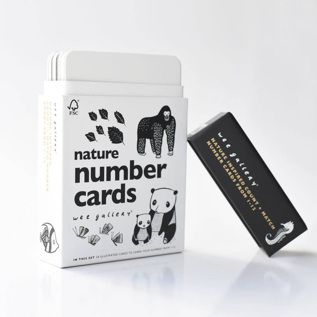 Wee Gallery - Nature Number Cards