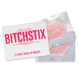 BITCHSTIX - BITCHSTIX Rose Gold Lip Restoration Mask, 2 Pack