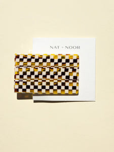 NAT + NOOR - set of 3 barettes